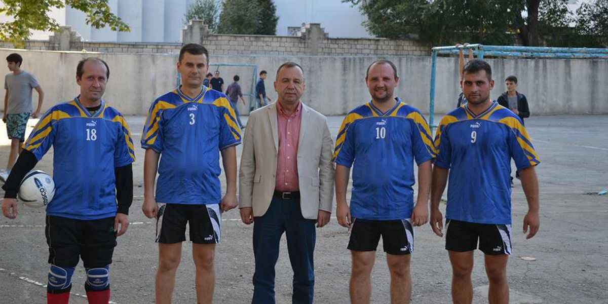 Campionatul liceului la fotbal