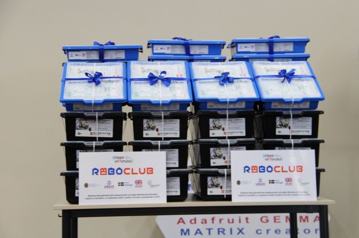 Liceul "Spiru Haret" a fost selectat în cadrul etapei de extindere a programului de robotică educațională, finanțat de USAID, Suedia și UK aid.