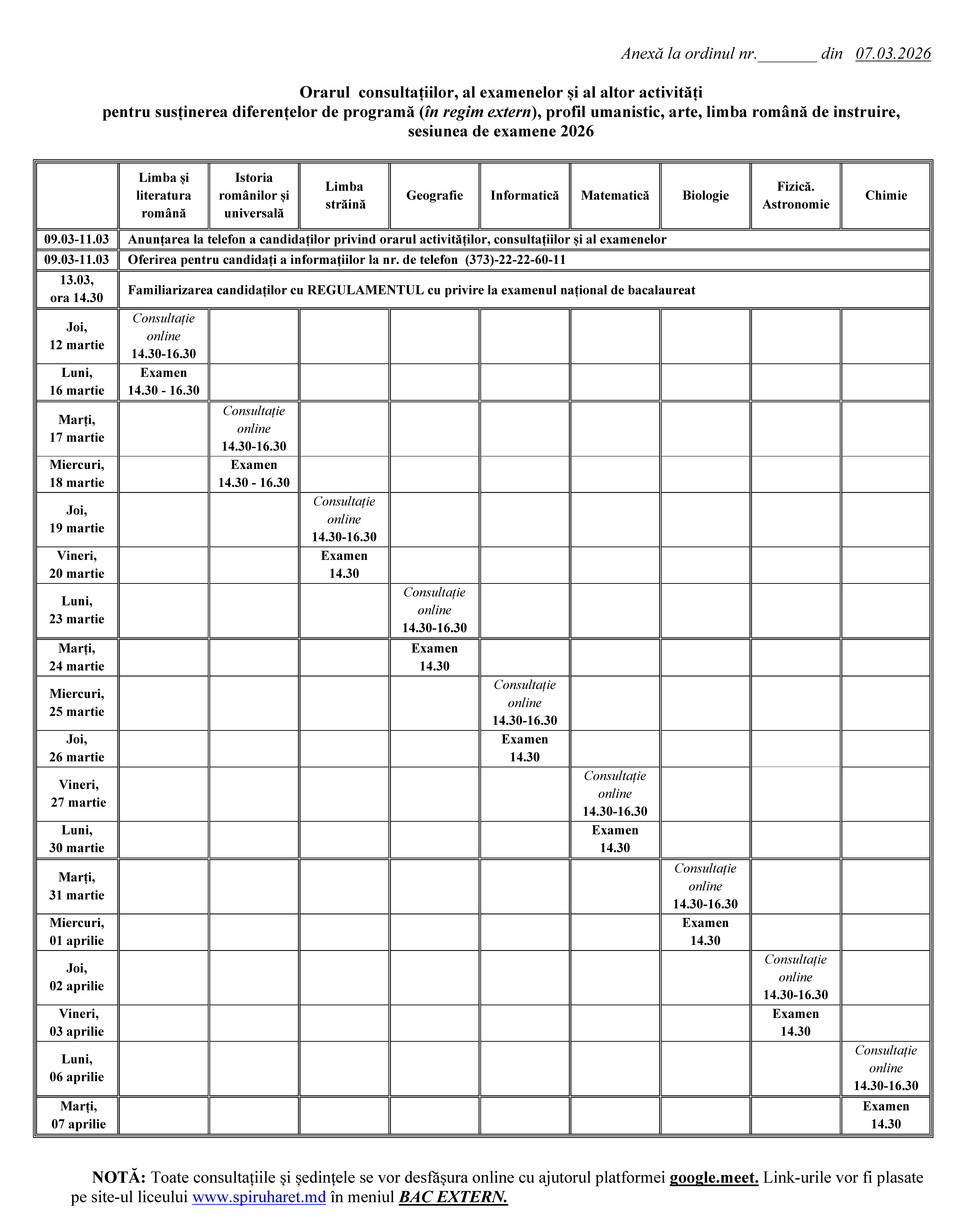 PANOU INFORMATIV, 2026